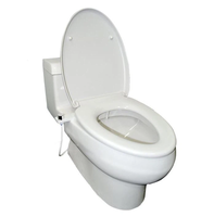 Siège de toilette bidet non électrique de haute qualité, à eau froide, autonettoyant, vente en gros, direct usine