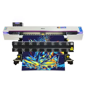 Printer Inkjet 3.2m presisi tinggi Printer cetak Poster Format besar warna Indoor atau Outdoor