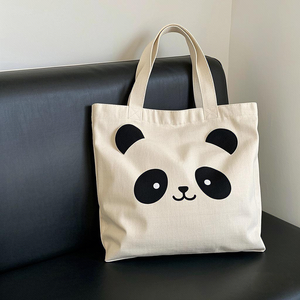 Vải túi nhà máy Giá in giá tốt Tote Túi vải mua sắm vải cotton Tote bông vải Túi với dây kéo - Product Image 5