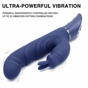 Vibrador Anal y Vaginal de Alta Gama, Recargable Magnético, Diseño de Conejo, Hecho a Mano - Product Image 5