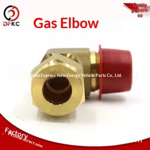 Raccord DWT-2D2 14020421 Coude pour gaz naturel Raccord de bouteille de gaz GNL/GNLG Connexion femelle Tête hexagonale - Product Image 2