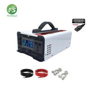 Convertisseur de courant automobile Fonsoul à onde sinusoïdale pure haute efficacité 800W/1600W DC12V/24V AC 110V/220V 50/60Hz monophasé pour <span class=keywords><strong>camping</strong></span>-<span class=keywords><strong>car</strong></span> - Product Image 3