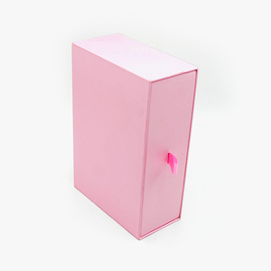 Biểu tượng tùy chỉnh giấy nhỏ các tông sản phẩm kéo ra trượt ngăn kéo Hộp quà tặng bao bì với cửa sổ PVC rõ ràng - Product Image 6