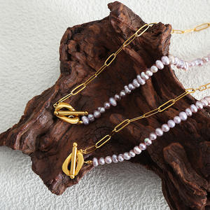 <span class=keywords><strong>Collar</strong></span> de <span class=keywords><strong>Perlas</strong></span> de Agua Dulce Naturales Moradas para Mujer, <span class=keywords><strong>Cadena</strong></span> de Alta Calidad para <span class=keywords><strong>Hombre</strong></span> y Mujer - Product Image 3