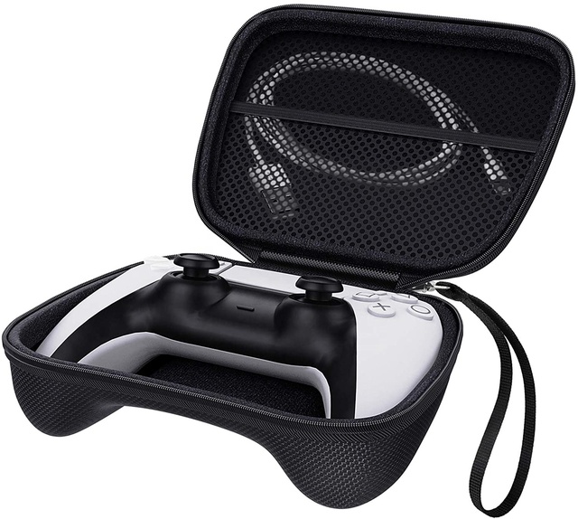 Black Eva Shell Hard Video Game Bag for Remote Controller Case - Case Only