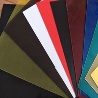 Feuille de PVC rigide, matériau plastique transparent, couverture de reliure en PVC, feuille de type plastique flexible en PVC coloré