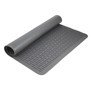 28x20 inch Thêm lớn Silicone món ăn khô Mat bếp hàng đầu bảo vệ <span class=keywords><strong>silicon</strong></span> bếp Top bìa cho bếp điện - Product Image 1