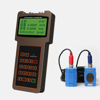Débitmètre d'eau portatif Mbus compteur d'eau pince sur débitmètre ultrasonique capteur de débit eau Diesel débitmètre