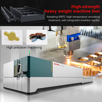 Machine de découpe laser fibre CNC à couvercle intégral 1500W-6000W 3000x1500MM à haute efficacité de dépoussiérage pour le métal AI