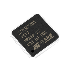 ใหม่เอี่ยม STM32F205VET7 ไมโครคอนโทรลเลอร์ 32 บิต QFP100 แพคเกจ -40C~85C อุณหภูมิการทำงาน ระบบการสื่อสาร - Product Image 1