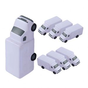 Balle anti-stress populaire en mousse PU personnalisée pour camion de logistique, jouet sensoriel à presser pour soulager l'anxiété, impression de logo, marque unisexe - Product Image 1