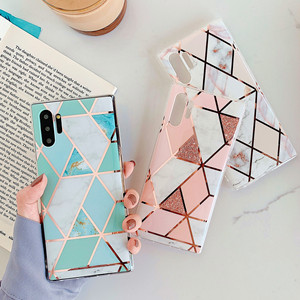 Luxury Gold Marble Phone Case TPU Mobile Phones for <span class=keywords><strong>Samsung</strong></span> <span class=keywords><strong>Galaxy</strong></span> S20/S20 <span class=keywords><strong>Plus</strong></span>/S20 Ultra/Note 10/Note10 Pro/A51/A71 - Product Image 3
