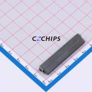 154743-E Pin Socket SMD,P=1.27mm,Horizontal Mount Connector ( Pitch: 1.27mm )( Row Spacing: 1.27mm )( Mounting Type: Horizontal - Product Image 1