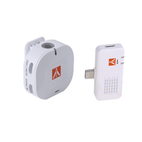 E-IMAGE EM4 Portable Wireless Microphone Kit für Live-Streaming und Interview Noise Cancel ling