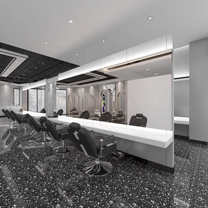Espejo de Pared de Vidrio LED Moderno para Salones de Belleza, Barberías, Baños, Muebles Comerciales - Product Image 1