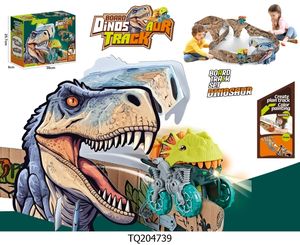 Caliente 1:5 escala DIY carril pista <span class=keywords><strong>tren</strong></span> rompecabezas plástico educativo modelo <span class=keywords><strong>tren</strong></span> coche para niños ensamblado <span class=keywords><strong>tren</strong></span> rompecabezas juguete - Product Image 3