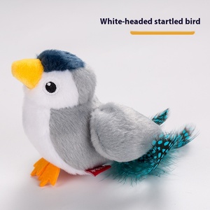 Respetuoso con el medio ambiente para el superventas, juguete para mascotas, pájaro chirriante, Varita <span class=keywords><strong>de</strong></span> gato <span class=keywords><strong>de</strong></span> peluche para aliviar el aburrimiento, entretenimiento para gatos - Product Image 6