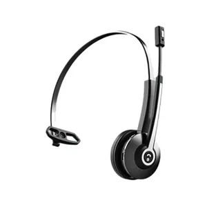 Call Center Büro Telefon kabellos BT5.0 Headphone kabelloses Trucker-Headset mit Ladestation Geräuschunterdrückung Mikrofon