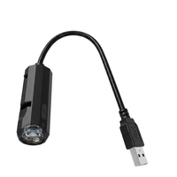 Projecteur USB étoiles et lune, lampe de projection LED à intensité variable pour chambre à coucher et hôtel