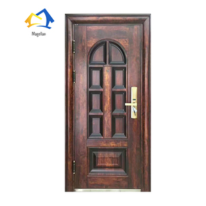Venta caliente en África Kenia Puerta de acero Diseño Puerta principal Entrada Puerta de la casa por el proveedor de China - Product Image 5