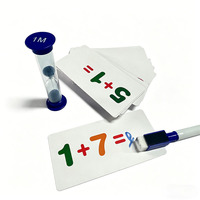Jeux d'apprentissage des mathématiques et de l'arithmétique pour enfants en bas âge, personnalisés, imprimés sur carton, cartes à numéros, imprimante, minuteur