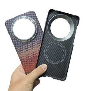 Nuove produzioni in fibra di carbonio custodia per telefono compatta per <span class=keywords><strong>huawei</strong></span> <span class=keywords><strong>Mate</strong></span> 70pro /<span class=keywords><strong>pro</strong></span> + fotocamera grande foro cratere Aramid fibra cassa del telefono - Product Image 1