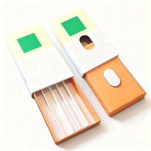 Caja de Cartón Rígida con Tapa Deslizante de Lujo, Personalizable con Logotipo, Reciclable, Hecha con Materiales a Base de Agua, con Botón de Seguridad para Niños - Product Image 4