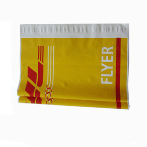 Directo de fábrica de impresión de adhesivo amarillo franqueo <span class=keywords><strong>Dhl</strong></span> <span class=keywords><strong>Express</strong></span> Flyer <span class=keywords><strong>correo</strong></span> bolsa de polietileno - Product Image 4