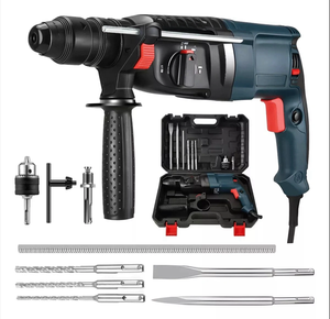 Perceuse à percussion sans fil portable de qualité industrielle 21V, perceuse à percussion rotative multifonctionnelle avec moteur sans balais, 1800W - Product Image 1