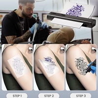 Machine de transfert de tatouage portable TP81, équipement professionnel de petite taille avec prix d'usine, style couleur