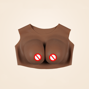 Prótesis de silicona huecas y de cuello redondo, adecuadas para la reasignación de género, senos realistas para personas transgénero. - Product Image 1