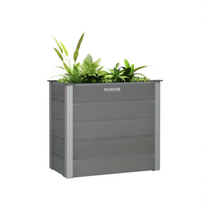 Jardinera Elevada WOUNLEDIE de 39.4x19.7x35.8 Pulgadas, Fabricada en Madera y Plástico Compuesto, Jardinera de Estilo Moderno y Minimalista - Product Image 1