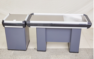 शॉपिंग मॉल के लिए छोटे सुपरमार्केट कैशियर काउंटर डेस्क कुशल चेकआउट - Product Image 3