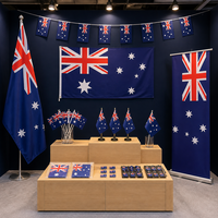 Série de drapeaux de pays en polyester à impression numérique écologique personnalisée avec mât pour événements sportifs