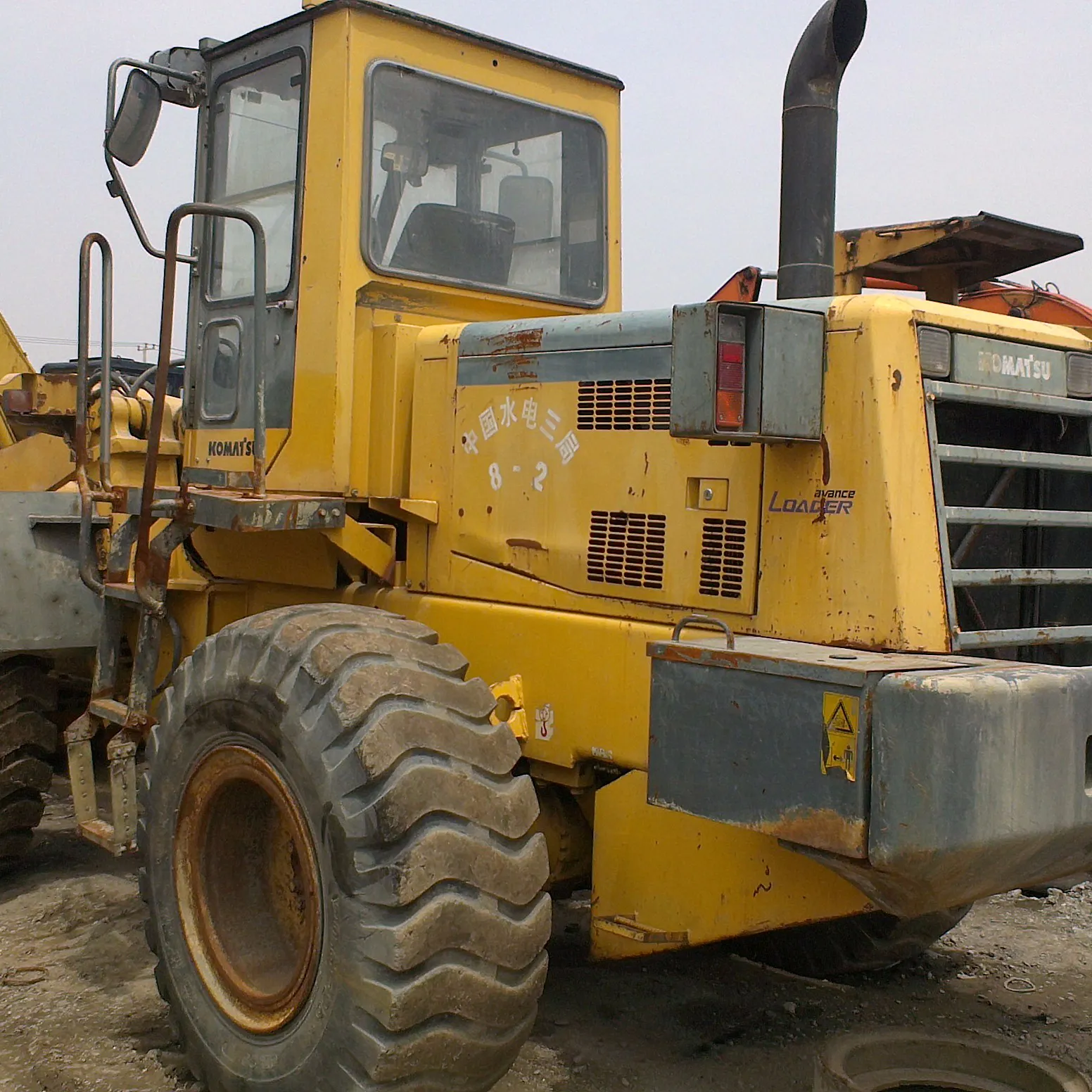 Gebrauchte Komatsu WA320 Gute Maschine 4 Räder Lader zum Verkauf Online-Video-Unterstützung Gute Lader