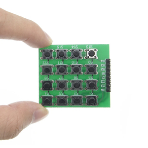 4X4 <span class=keywords><strong>Matrix</strong></span> <span class=keywords><strong>16</strong></span> Toetsenbord Toetsenbord Module <span class=keywords><strong>16</strong></span> Knop Mcu Voor Diy Starter Kit - Product Image 4