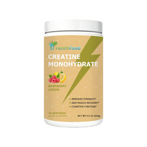 High Quality Creatine Monohydrate Powder Raspberry Lemon Flavor Improve Strength Muscle Recovery Pre <b>Post</b> Workout Powder Drink - Product Image 1