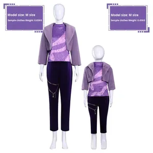 <span class=keywords><strong>Disfraz</strong></span> de Oveja Peluda de Zootopia 2 para Adultos, Vestido de Ballet de Verano con Piel de Gacela, Seda/Paño Morado - Product Image 1