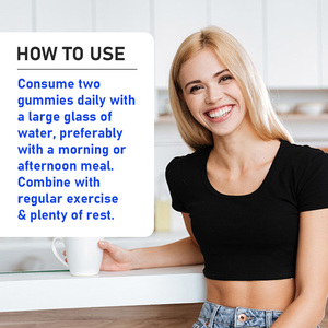 OEM Health Fat Burning Gummy with Gynostemma Pentaphyllum Extract Weight Metabolism Support and Appetite Craving Support Gummies - Product Image 3