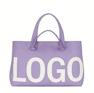 Nuove Borse Tote Jacquard da <span class=keywords><strong>Donna</strong></span> di Tendenza, Grandi Borse a Spalla Lavorate a Maglia con Logo Personalizzato per Uso Quotidiano - Product Image 2