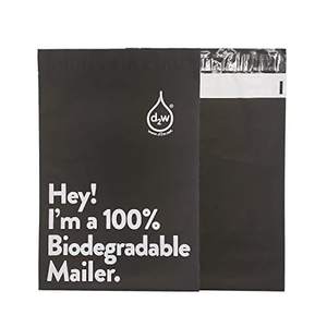 Nouveau Top Biodégradable Compostable Pas Cher Réutilisable Holographic25X35 Plastique Courrier Gree Grand Sweat À Capuche Rembourré Sacs D'expédition - Product Image 5