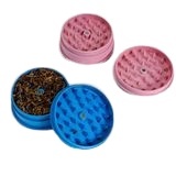 Richer Brand 60mm <b>Plastic</b> Dry Herb <b>Grinder</b> 3-Piece Simple Durable Design Mix Color Custom Logo Hot Selling Tobacco Accessories - Product Image 4