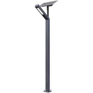 Luz LED para jardín exterior, perfil de aluminio de 3 metros, luz solar para jardín, 3,5 metros, luz de paisaje moderna, comunidad de jardín - Product Image 1