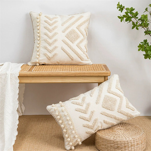 Textiles para el hogar, nuevo diseño, fundas de cojines cuadrados, fundas decorativas para el hogar, estilo bohemio, funda de cojín bordada, <span class=keywords><strong>arte</strong></span> - Product Image 5