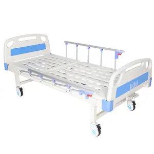 Factory Multi Function Electric Patient Nursing Medical Hospital Bed With Casters With Removable ABS Head Foot Board For Nursing