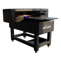 INKGIANT baru UV otomatis DTF 60*90 Flatbed Printer mesin Inkjet kamera CCD untuk aplikasi lebar CMYK warna untuk pencetakan Label