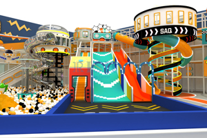 Centre de divertissement pour enfants à haute capacité ludique, <span class=keywords><strong>parc</strong></span> d'attractions, <span class=keywords><strong>parc</strong></span> de trampolines pour sauter et courir, équipement de terrain de jeu intérieur souple - Product Image 6