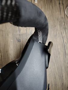 Volant en fibre de carbone noir mat pour Mercedes-Benz <span class=keywords><strong>AMG</strong></span> W204 W205 CLA C217 W211 W212 W221 W222 S63 C63 GLA45 C43 <span class=keywords><strong>SLC</strong></span> - Product Image 6