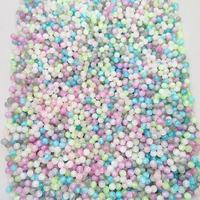 Vente directe usine en gros Perles mélangées 8 mm DIY Perles acryliques rétro Bijoux Accessoires transfrontaliers Collier