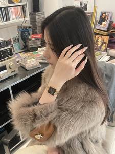 Reloj de Cuarzo de Lujo para <span class=keywords><strong>Mujer</strong></span> 2026, Esfera Cuadrada, Correa de Acero Inoxidable, Puntero Analógico, Moderno, Resistente al Agua - Product Image 5